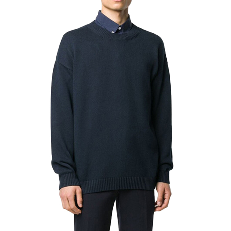 【代購】KENZO Letter Logo Sweaters Men Dark Blue