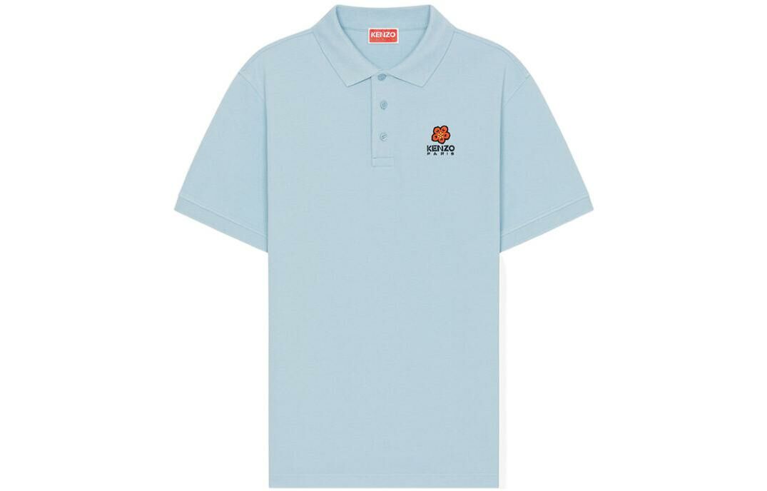 【代購】KENZO X Nigo FW22 Polo Shirts Men Sky Blue