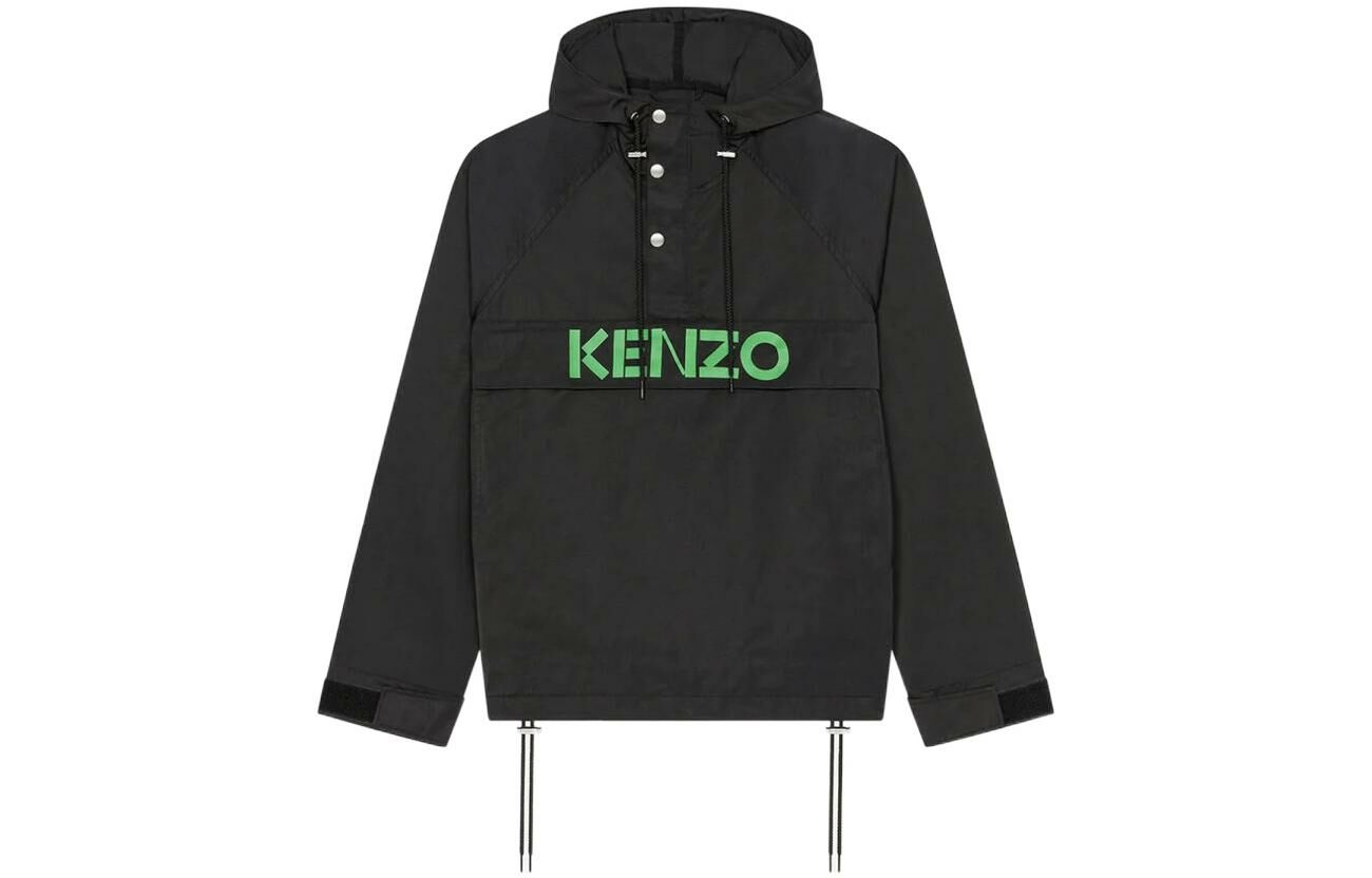 【代購】KENZO Logo Printed Drawstring Hoodie