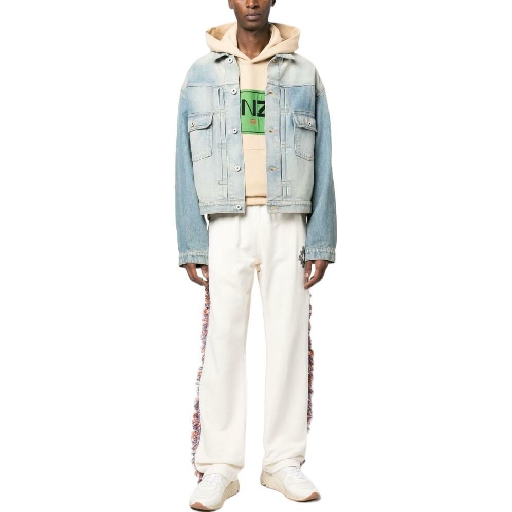 【代購】KENZO Long-Sleeved Buttoned Denim Jacket