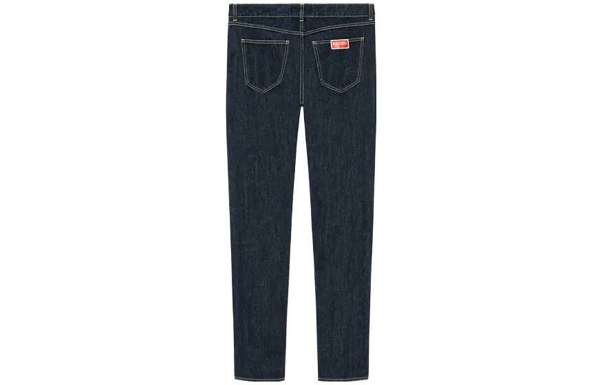 【代購】KENZO Logo Patch Slim Jeans