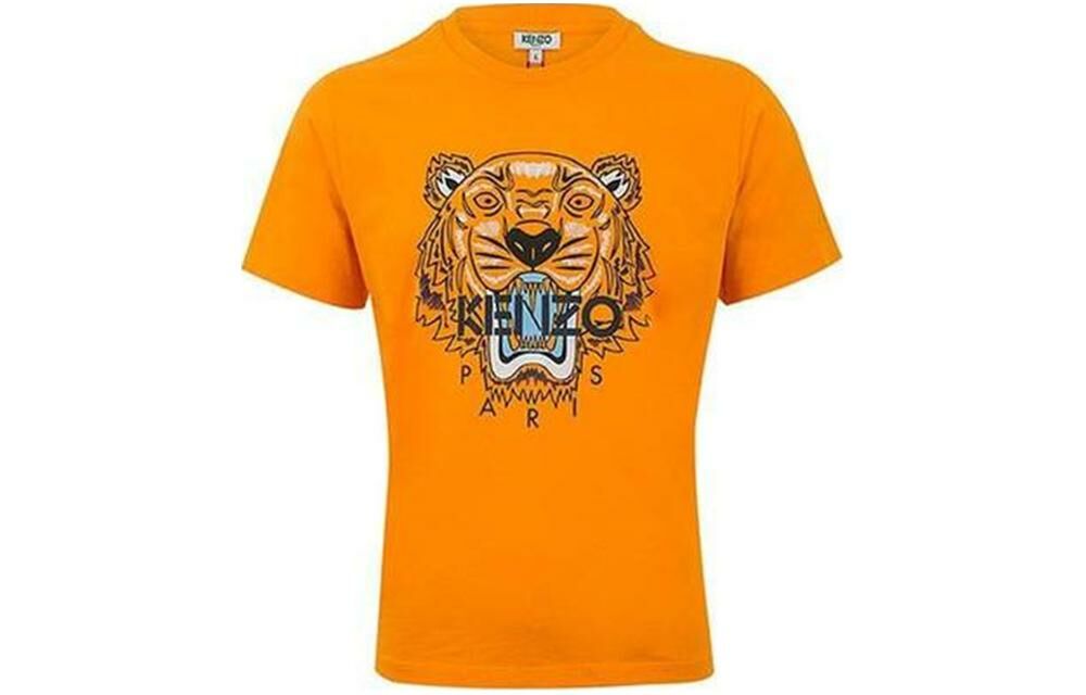 【代購】KENZO Men's Classic Tiger T-Shirt Orange