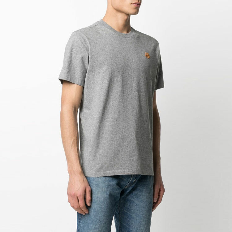 【代購】KENZO Classic Tiger Head T-Shirts Men Dove Gray