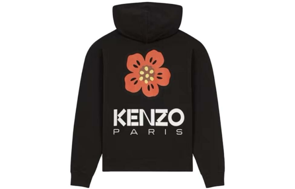 【代購】KENZO Logo-print Long-sleeve Hoodie