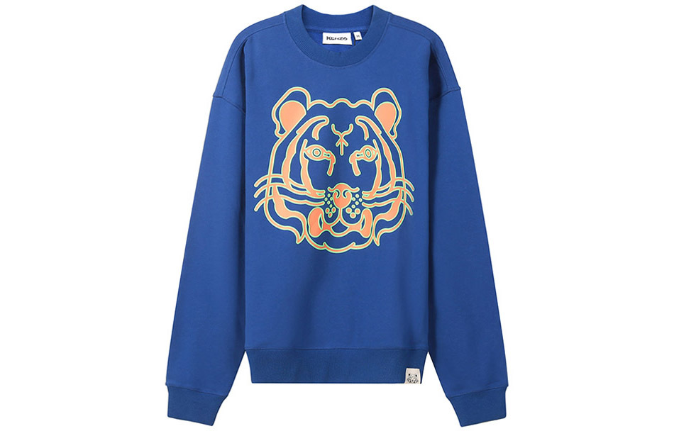 【代購】KENZO Sweatshirts Men Blue