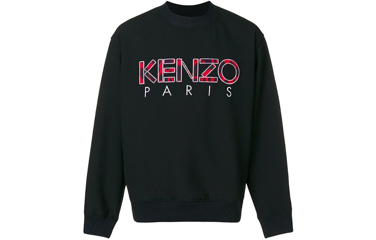 【代購】KENZO Letter Logo Sweatshirts Men Black
