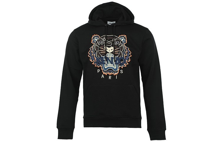 【代購】KENZO Classic Tiger Head Sweatshirts Men Black