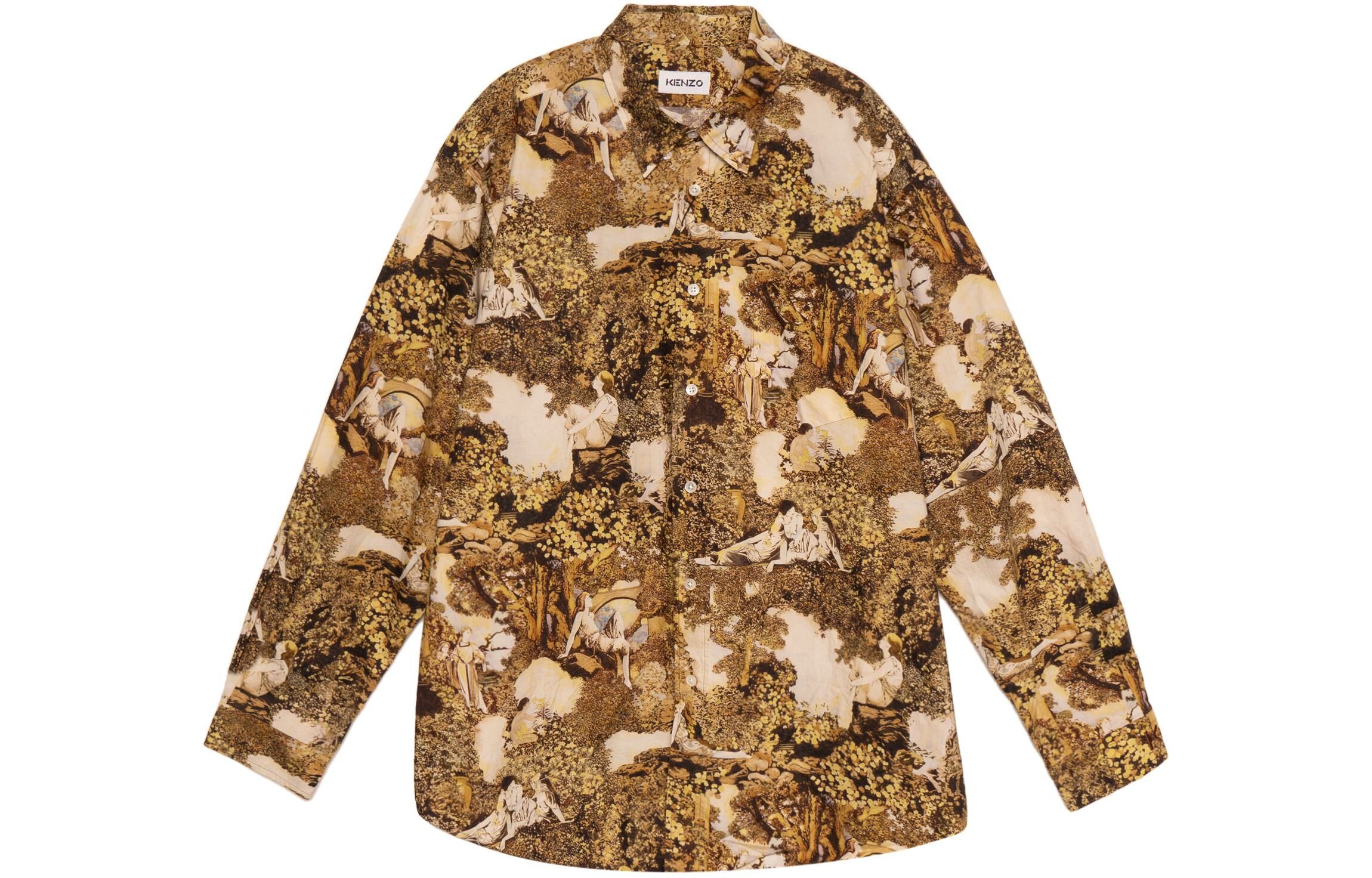 【代購】KENZO Shirts Men Yellow