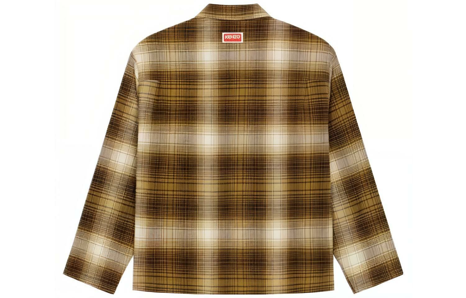 【代購】KENZO Plaid-check Cotton Shirt Jacket