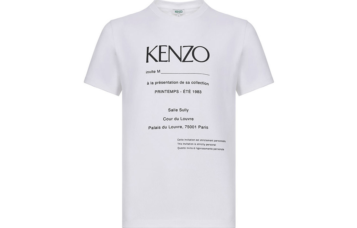 【代購】KENZO T-Shirts Men White