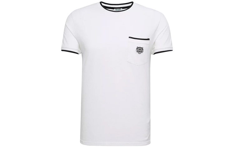 【代購】KENZO Tiger Embroidered Crewneck T-Shirt