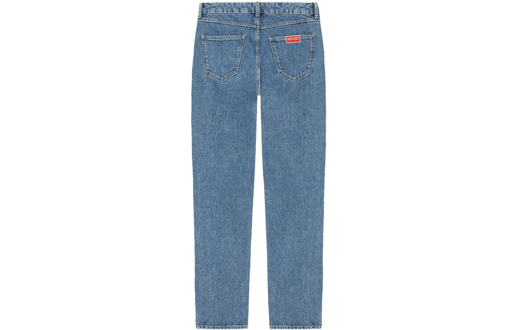 【代購】KENZO Mid-rise Straight-leg Jeans