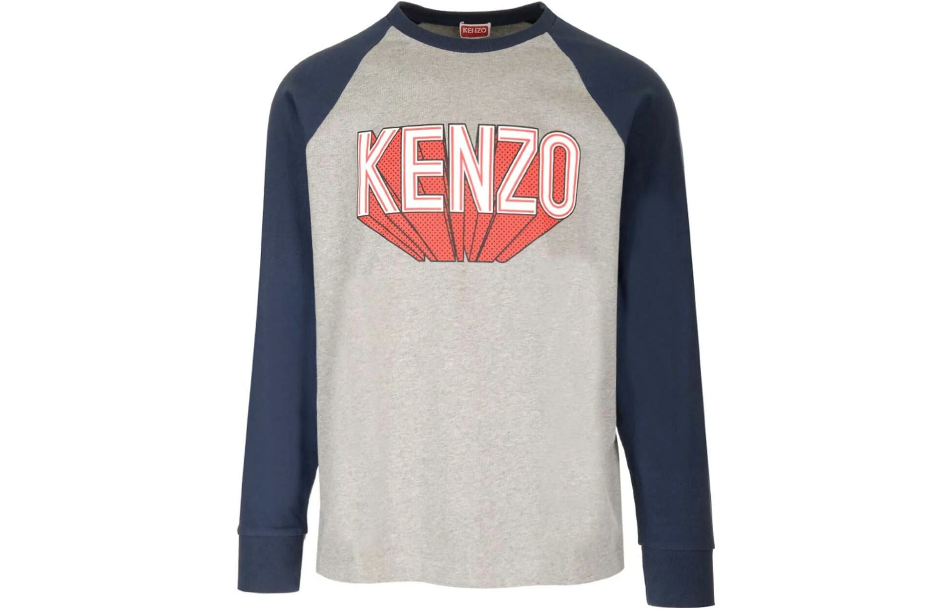 【代購】KENZO Logo-Printed Long Sleeved T-Shirt