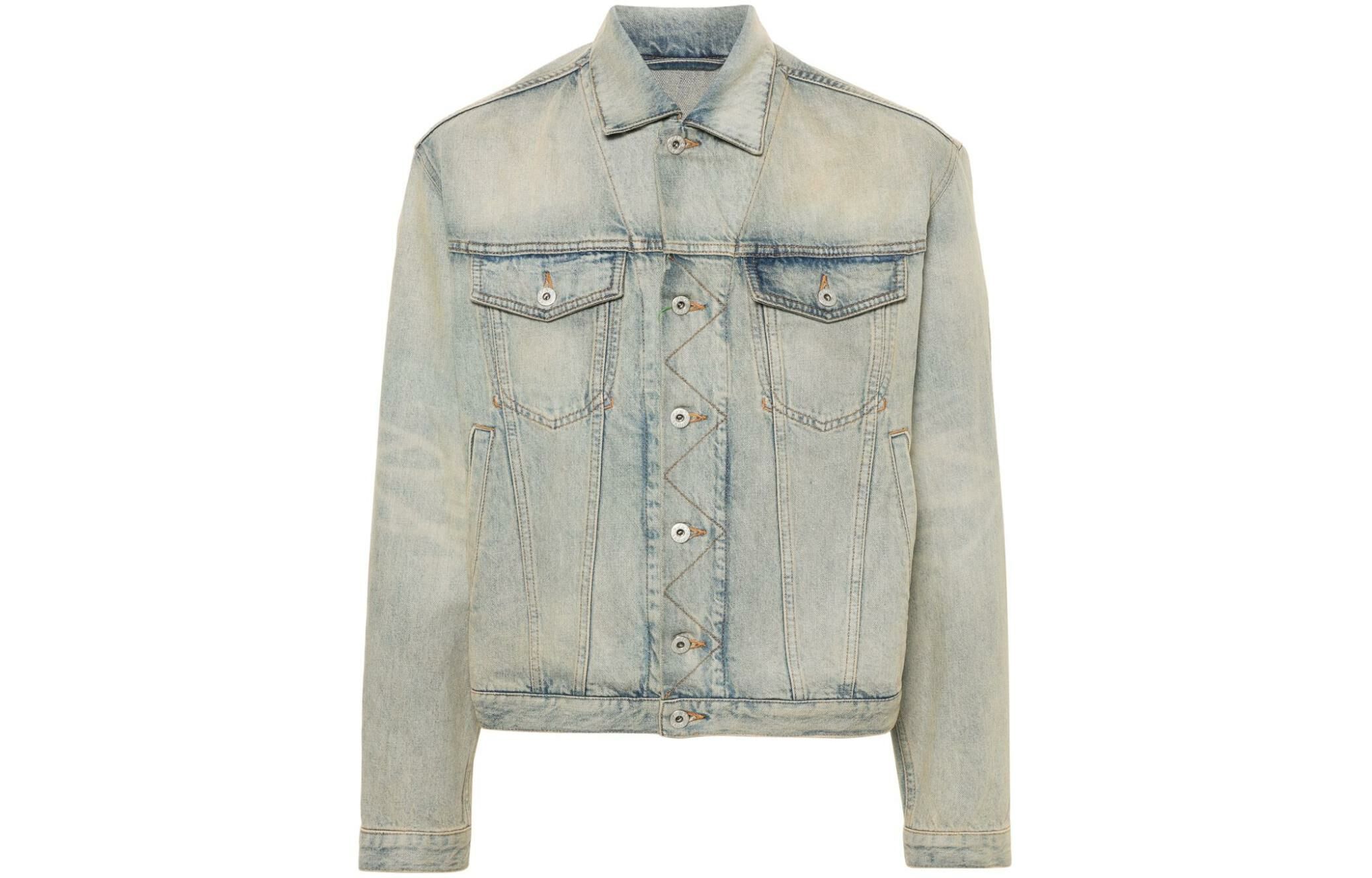 【代購】KENZO Drawn Varsity Denim Trucker Jacket