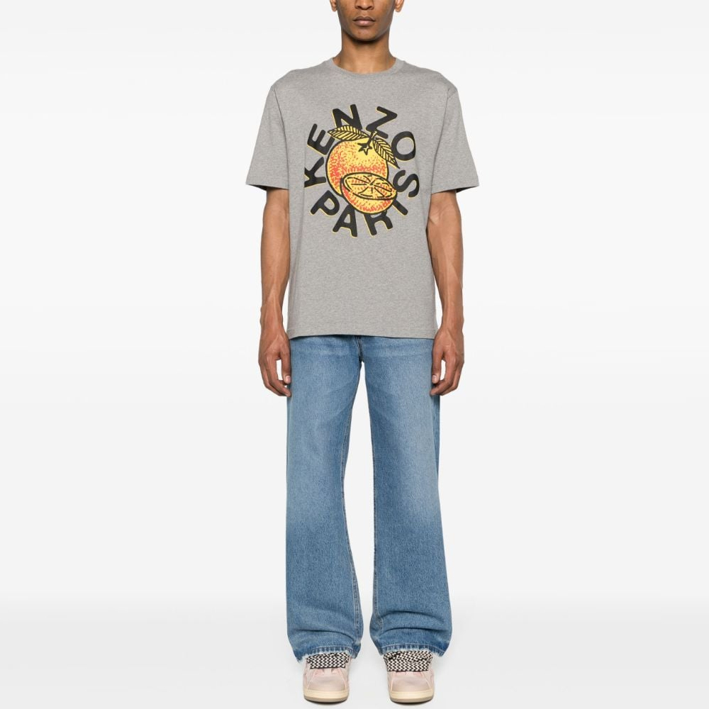 【代購】KENZO Maxi Logo Printed Crewneck T-Shirt