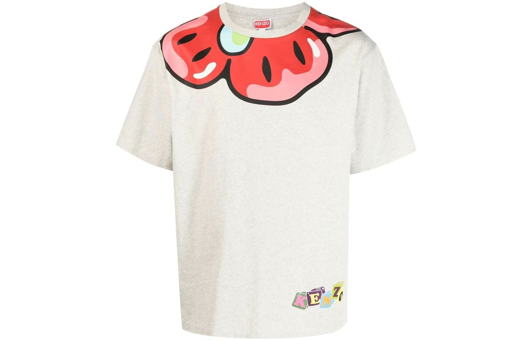 【代購】KENZO Boke Graphic Print Oversized T-Shirt