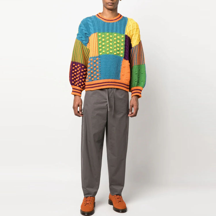 【代購】KENZO Paris Psychedelic Cable Jumper