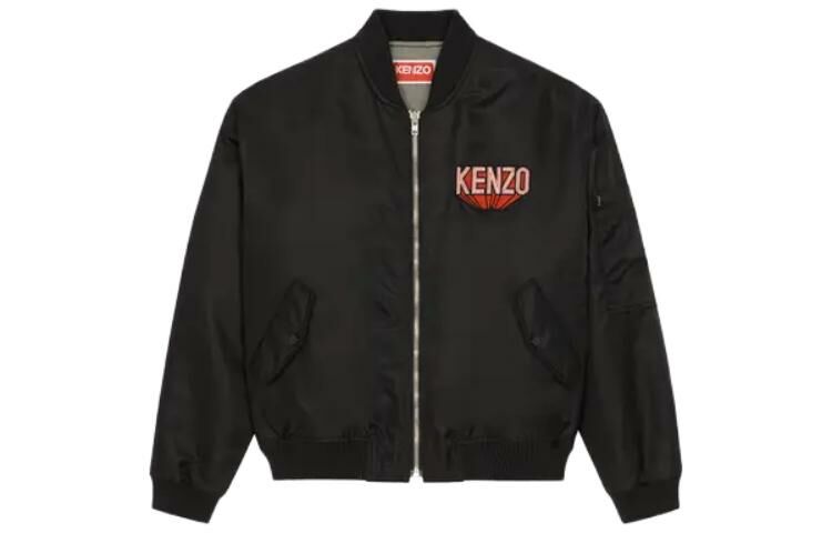 【代購】KENZO 3D Logo Patch Zipped Bomber Jacket
