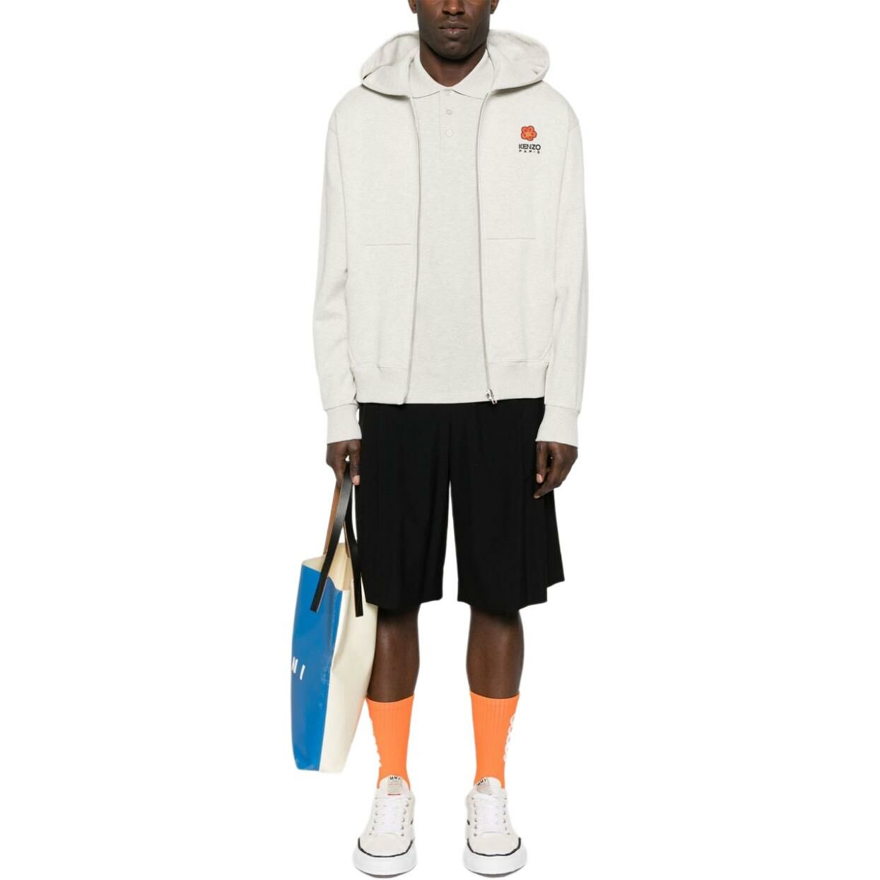 【代購】KENZO Sweatshirt Men's Light Gray