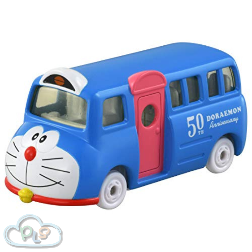 現貨 Tomica No.158 50 週年紀念包裝巴士 藍色 多啦A夢 TAKARA TOMY ARTS #10004