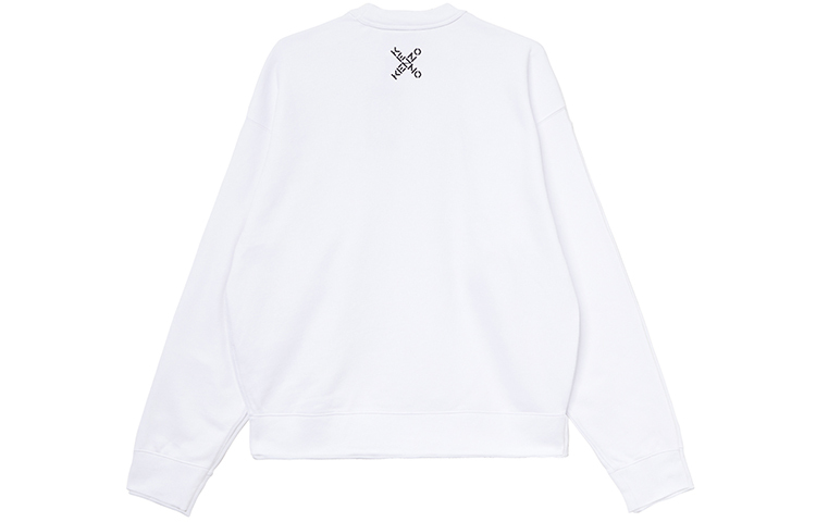 【代購】KENZO Letter Logo Sweatshirt Men's White