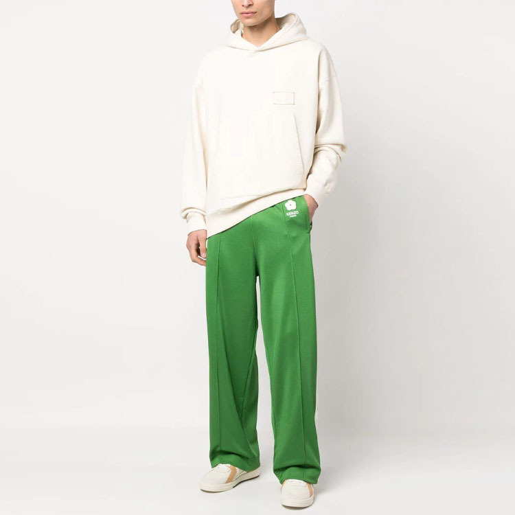 【代購】KENZO Knitted Sweatpants Men Green