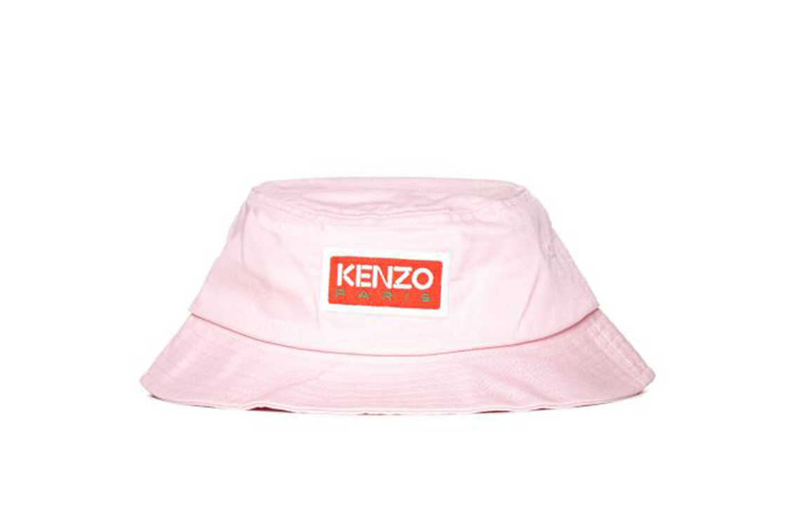 【代購】KENZO Logo-patch Cotton Bucket Hat