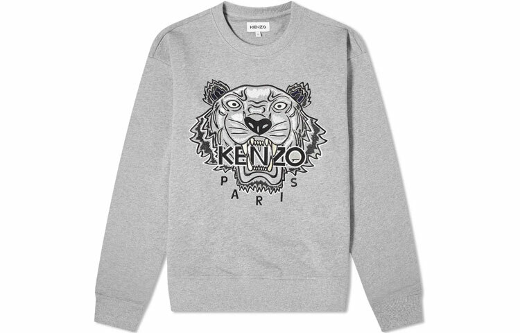 【代購】KENZO Sweatshirts Men Gray