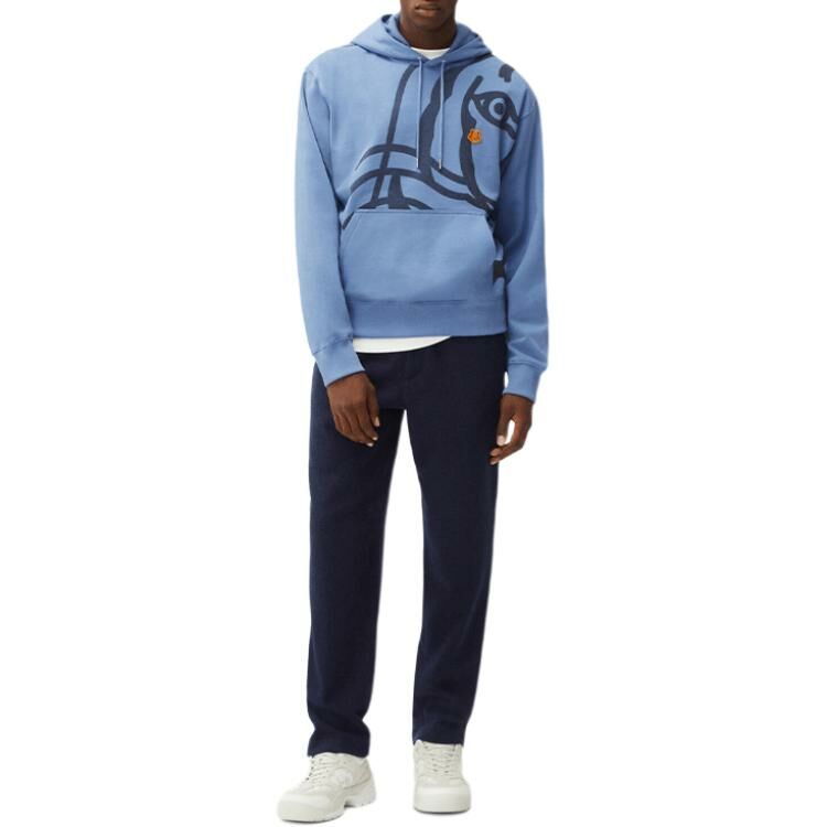 【代購】KENZO Sweatshirts Men Blue