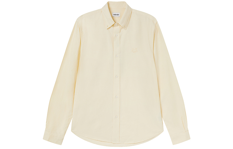 【代購】KENZO Classic Tiger Head Shirts Men Yellow