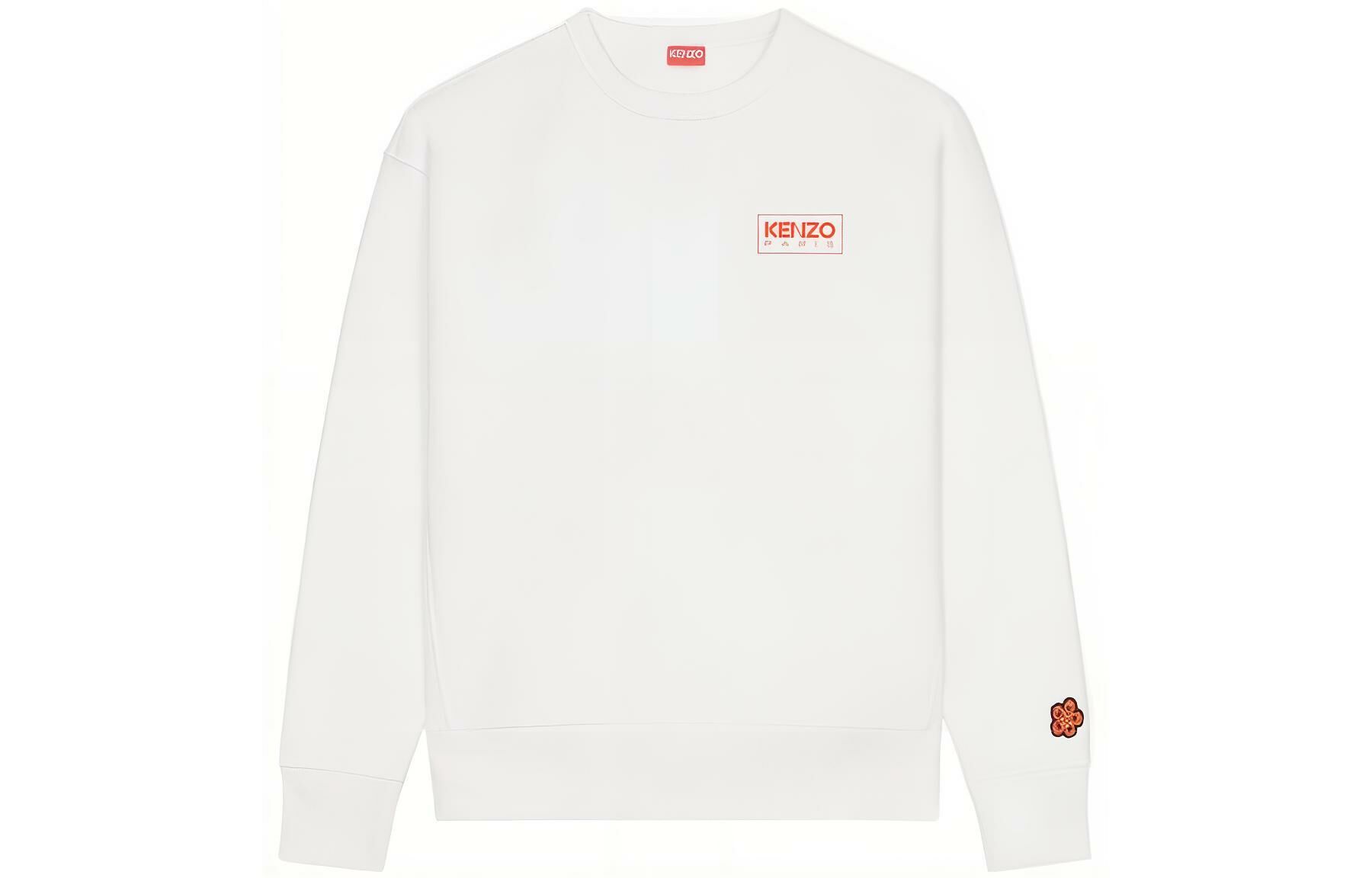 【代購】KENZO Sweatshirts Men White