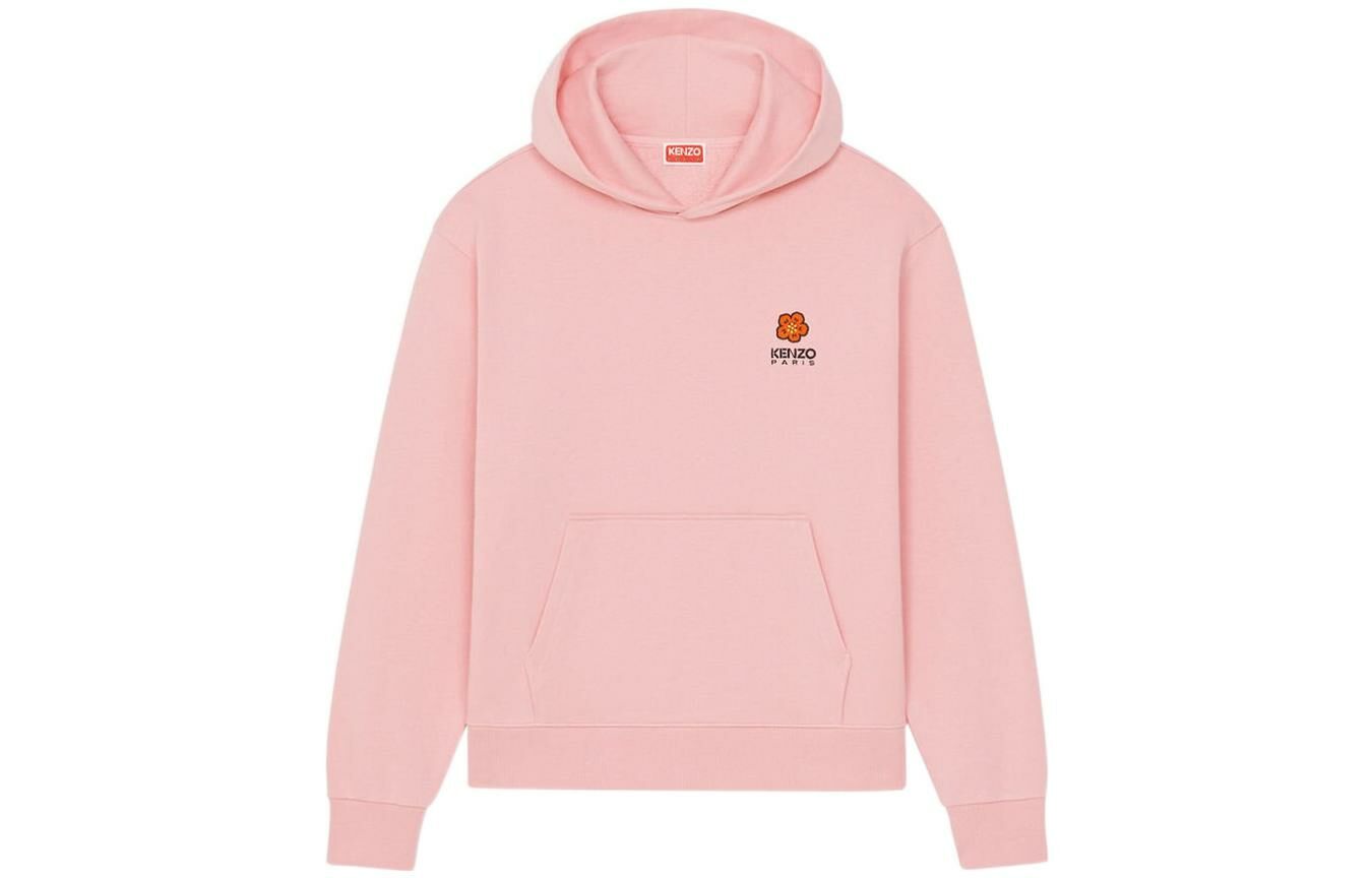 【代購】KENZO Logo-embroidered Long-sleeved Hoodie