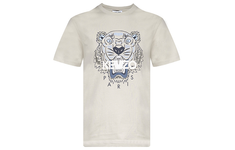 【代購】KENZO Classic Tiger Head SS22 T-Shirt Men's Apricot