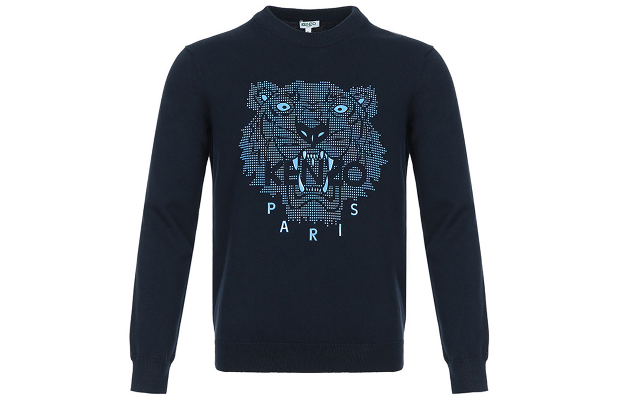 【代購】KENZO Knitwear Men's Midnight Blue