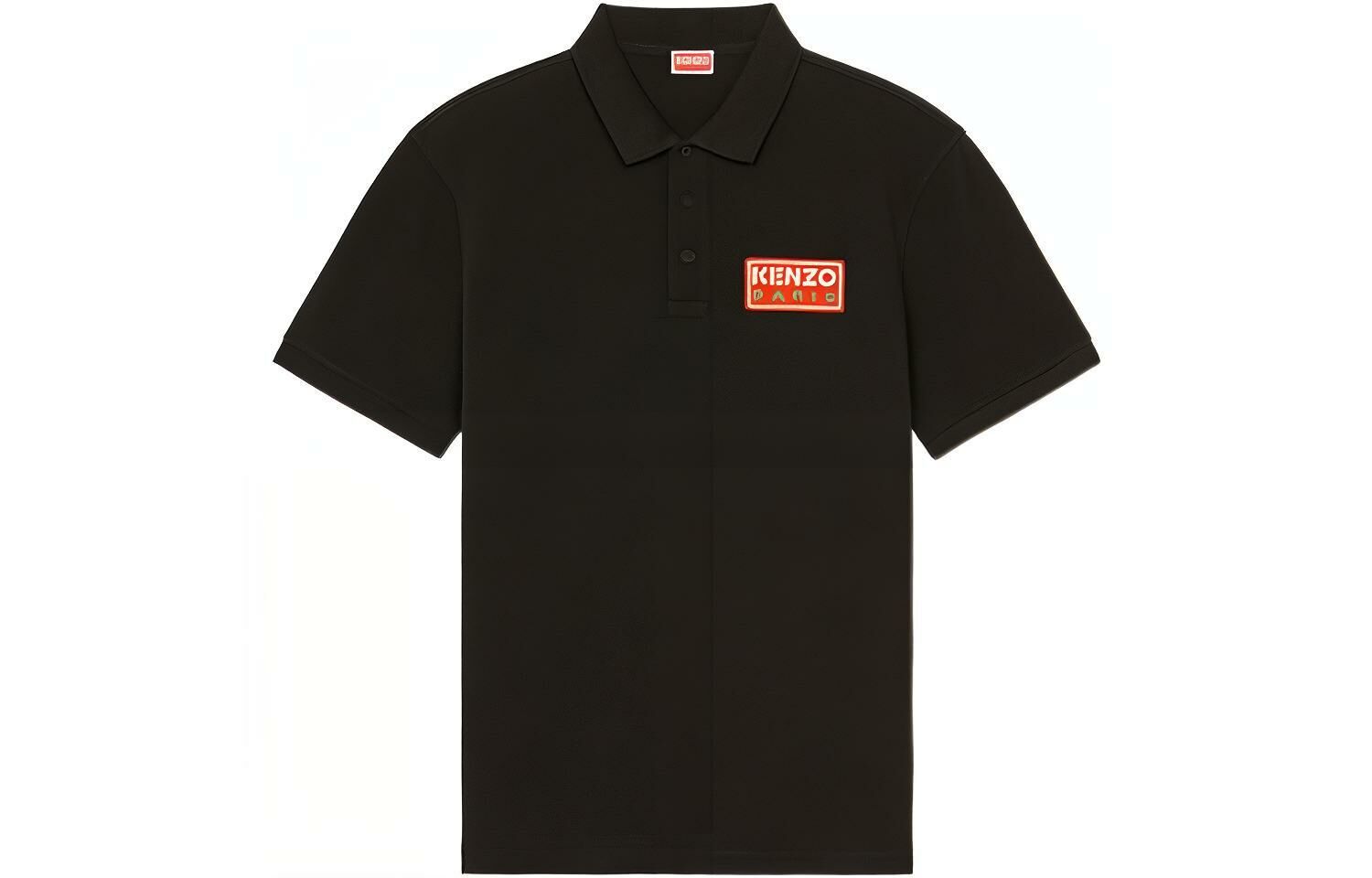 【代購】KENZO Logo Patch Short-Sleeved Polo Shirt