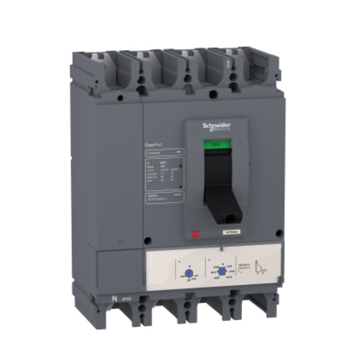 R345 Schneider 錶前掣塑殼斷路器帶熱磁脫扣器  4-pole