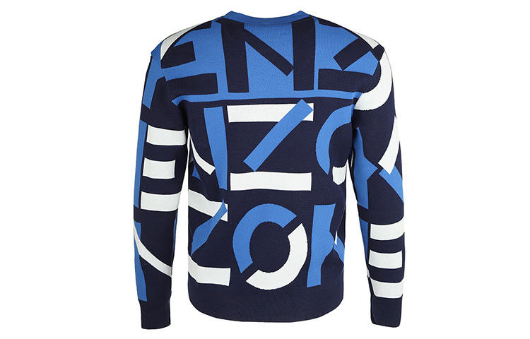【代購】KENZO Sweaters Men Dark Blue