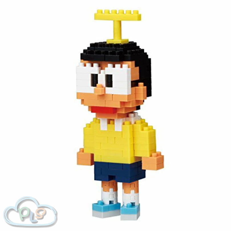 現貨 日本製 Nanoblock 大雄 190PCS NBCC 037N 黃色 多啦A夢 KAWADA #10005