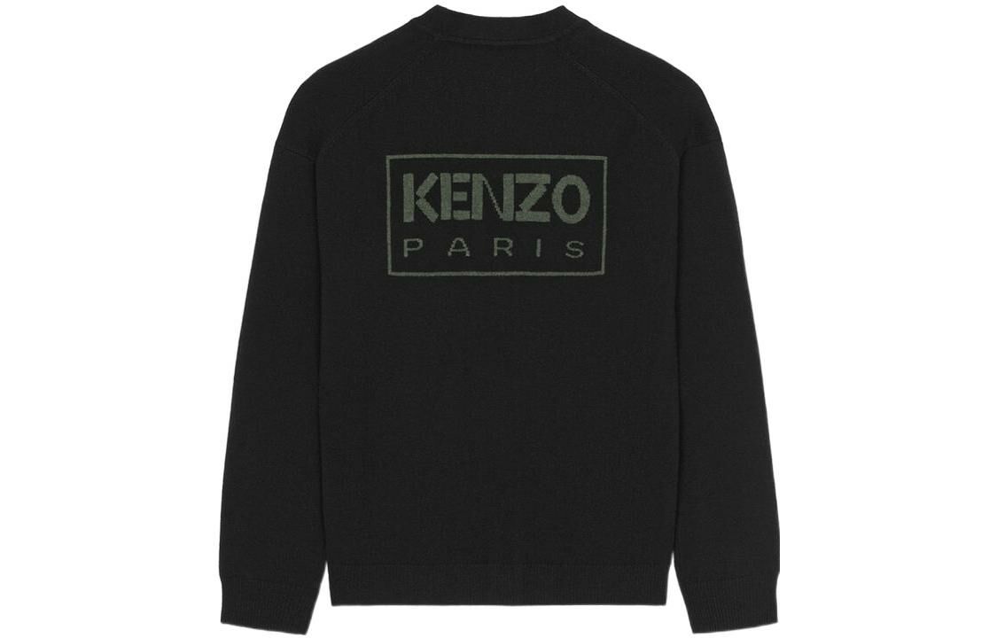 【代購】KENZO Patch-detail Wool Cardigan