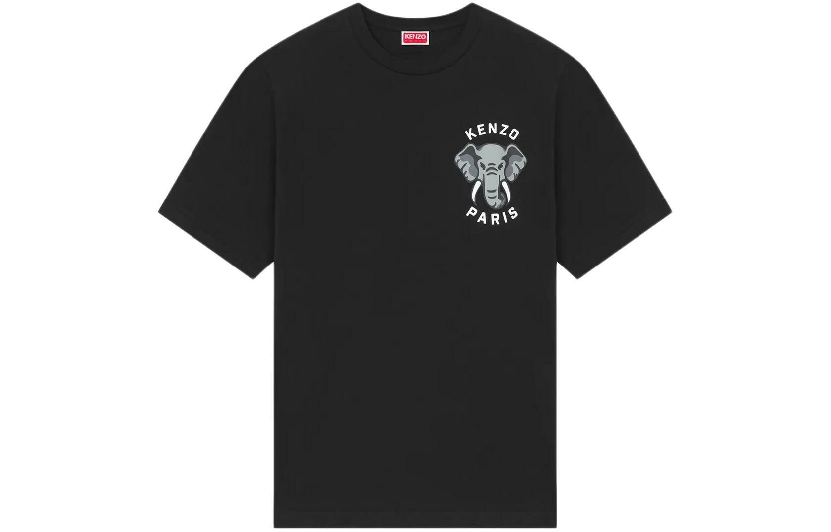【代購】KENZO Elephant Printed Crewneck T-Shirt