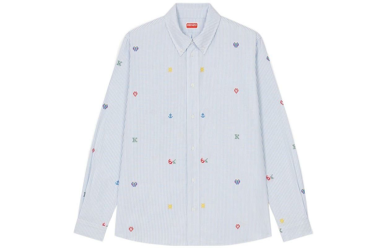 【代購】KENZO Striped Buttoned Shirt