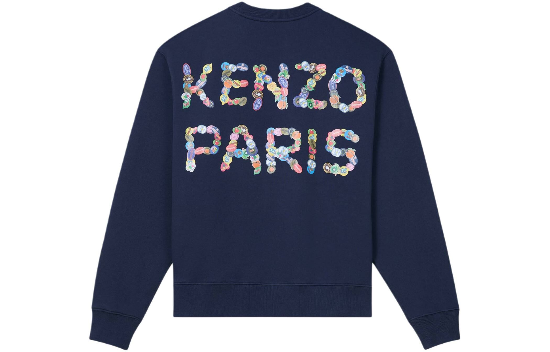 【代購】KENZO Fruit Stickers Cotton Sweatshirt