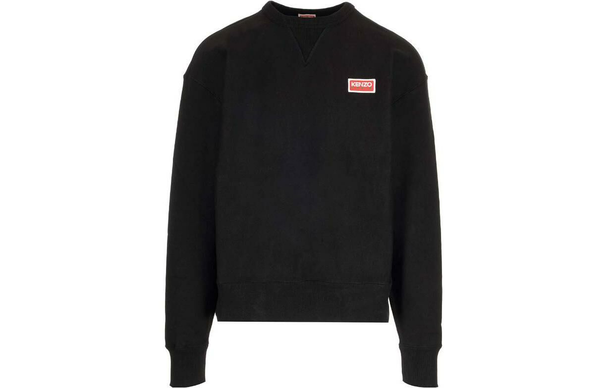 【代購】KENZO Logo-Patch Crewneck Sweatshirt