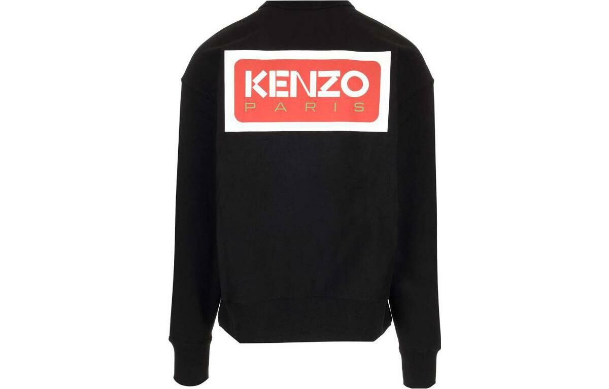 【代購】KENZO Logo-Patch Crewneck Sweatshirt