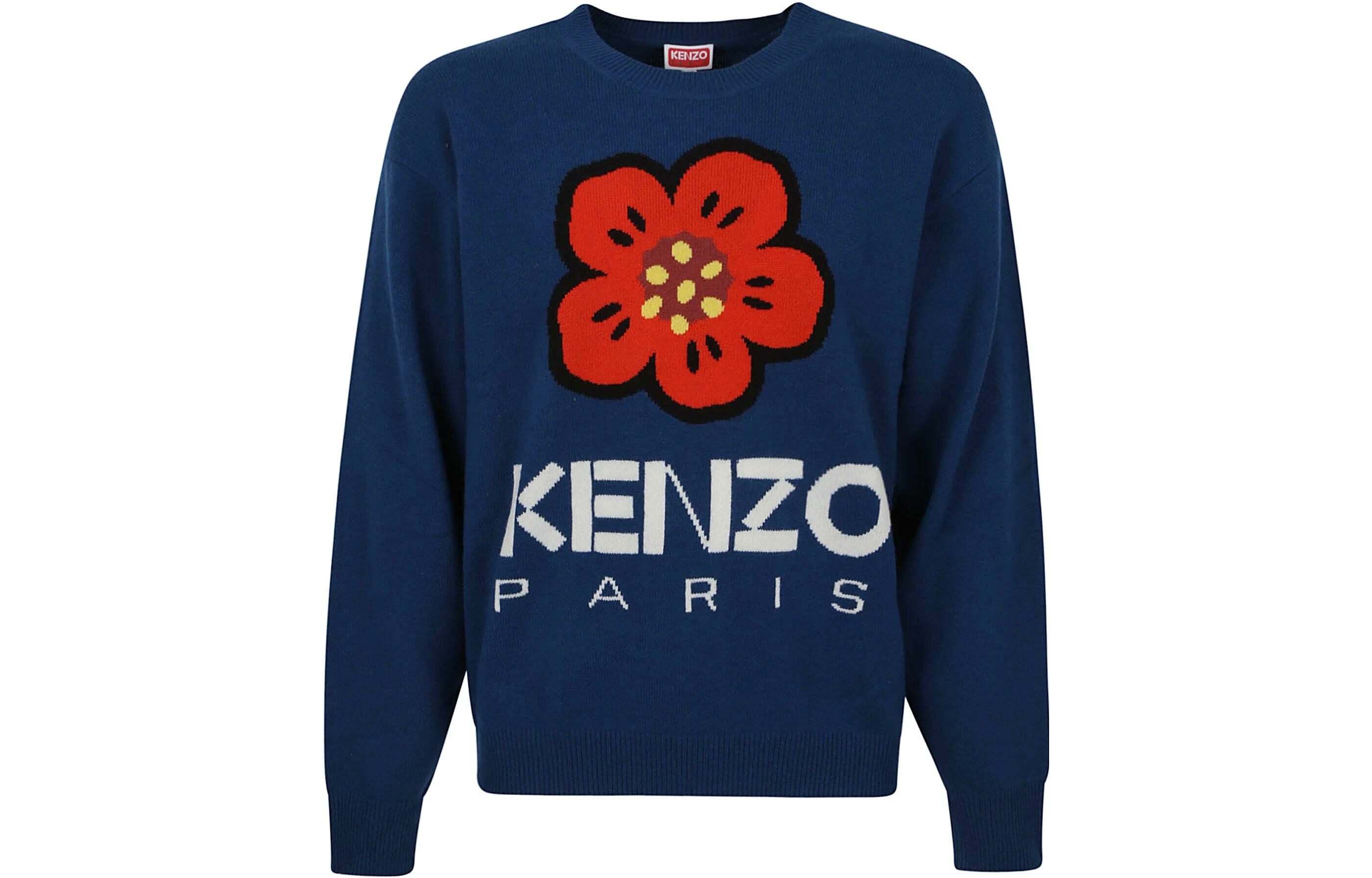 【代購】KENZO Boke Flower Intarsia-Knitted Crewneck Jumper