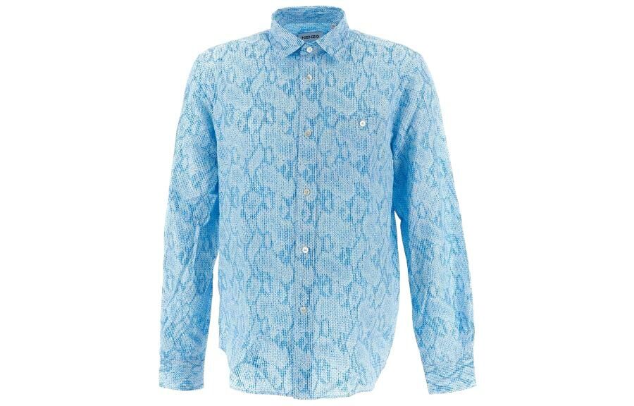 【代購】KENZO Shirts Men Blue