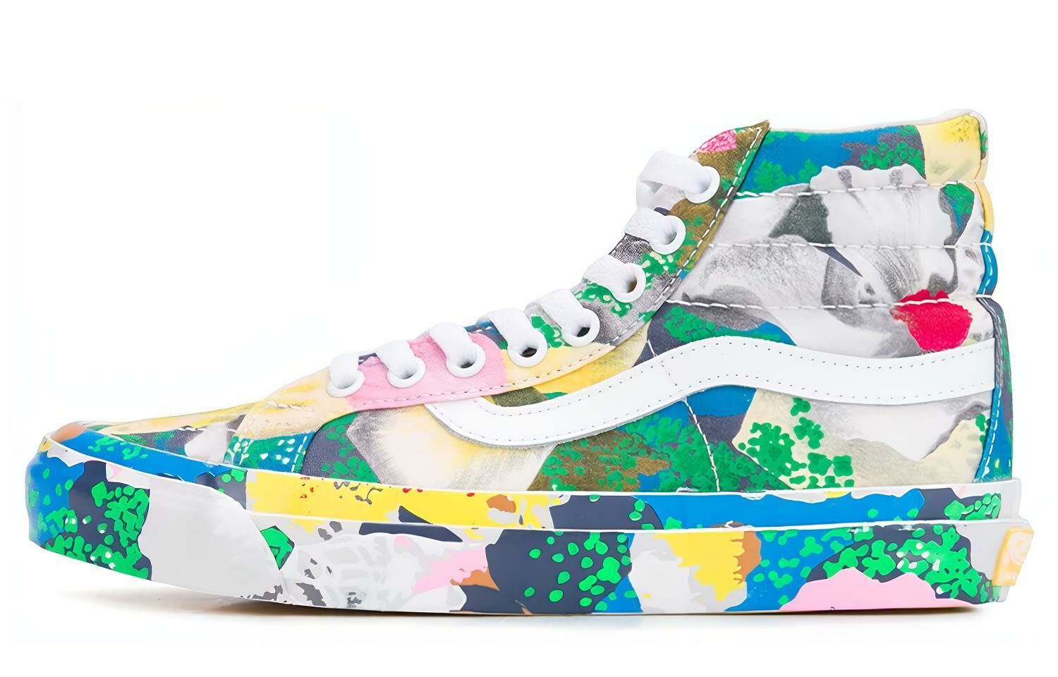 【代購】KENZO Stylish Skateboarding Shoes Women's Green White