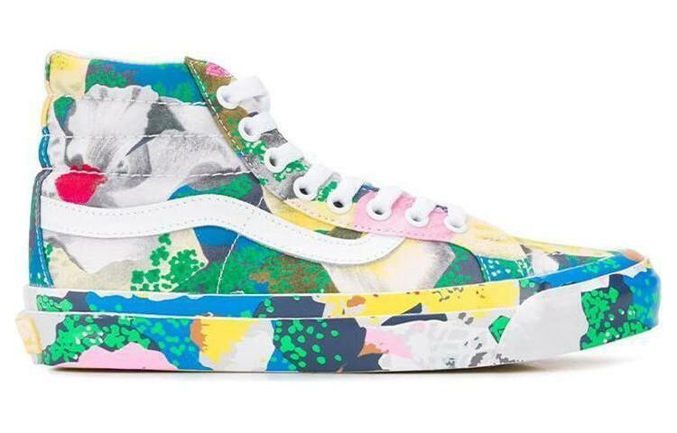 【代購】KENZO Stylish Skateboarding Shoes Women's Green White