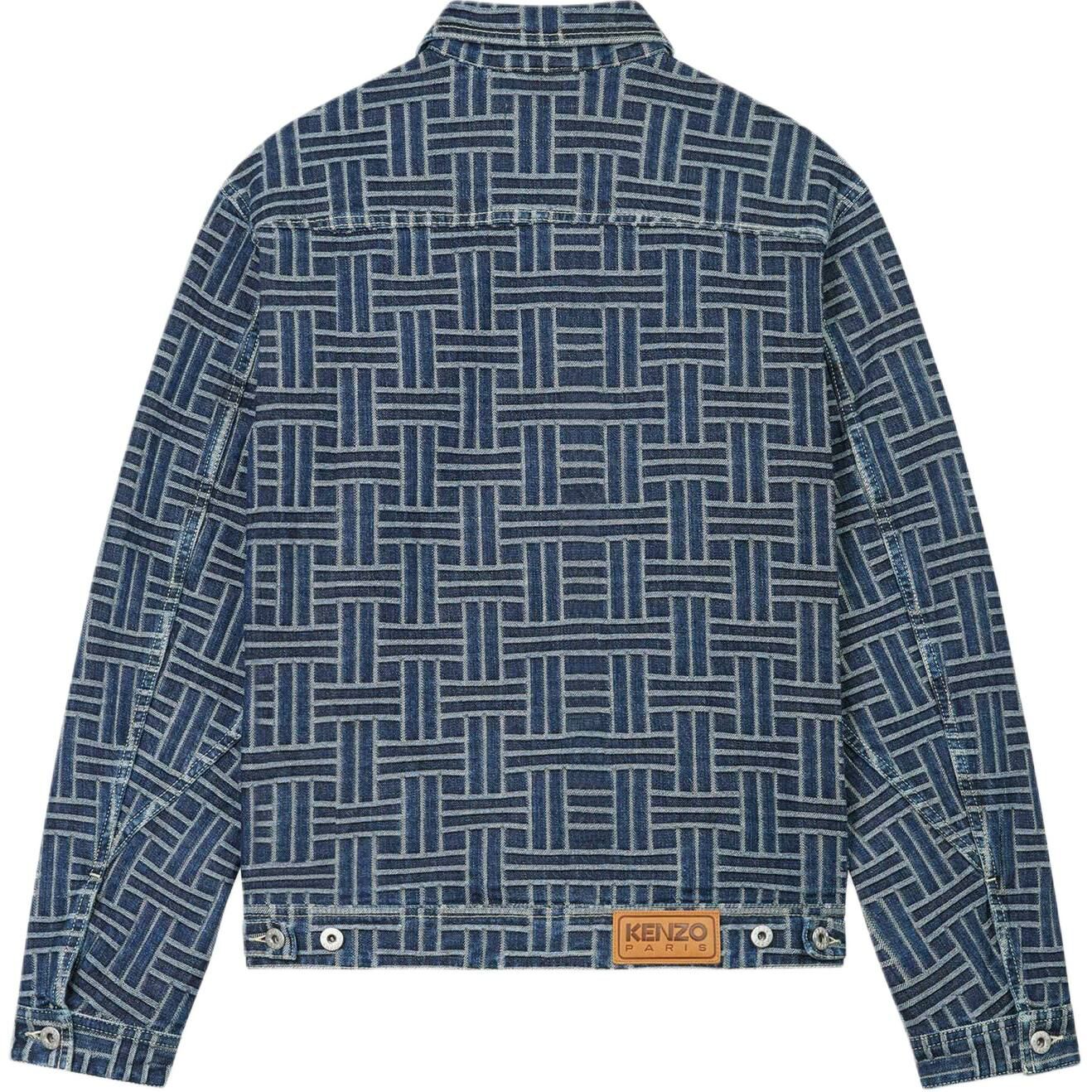 【代購】KENZO Weave Trucker Denim Jacket