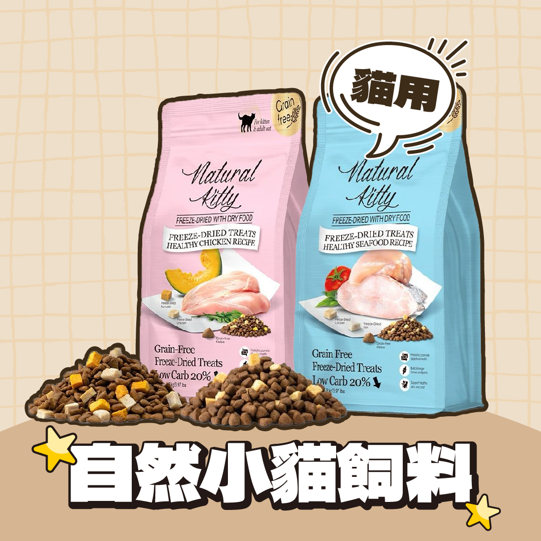 自然小貓｜貓飼料